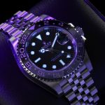 Rolex GMT Master ll Automatic Black Dial Jubilee Bracelet Steel Men's Watch M126710GRNR-0003 - Image 19
