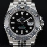 Rolex GMT Master ll Automatic Black Dial Jubilee Bracelet Steel Men's Watch M126710GRNR-0003 - Image 20