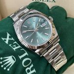 Rolex Datejust 41'Mint Green' 126334 Steel & White Gold - Image 12