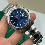 Rolex Datejust 41 Blue Dial Oyster Bracelet Watch 126334-0001 - Image 4