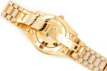 ICED OUT WATCHES ROLEX DAY-DATE 40MM AUTOMATIC YELLOW GOLD MOISSANITE 20.30CT - Image 4