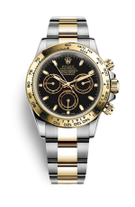 Rolex Daytona Two Tone Black Dial 40mm 116503-0004