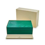 Lady Rolex DAY-DATE 36 128396TBR Ice Blue Baguette Index Replica - Image 13