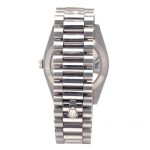 Rolex Day-Date President 40 Ice Blue Arabic Dial Platinum Watch 228206 - Image 3