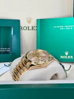 Rolex Day-Date 40 18K Yellow Gold Champagne Dial Men's Watch M228238-0003 - Image 7