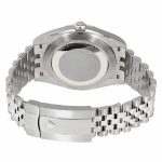 Rolex Datejust 41 Stainless Steel Blue Roman Dial Jubilee Bracelet Men's Watch M126300-0018 - Image 9