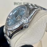 Rolex Day-Date 40 Platinum Ice-Blue Diamond Dial Men's Watch M228236-0006 - Image 3