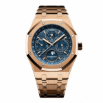AP Rose Gold Blue Dial Replica