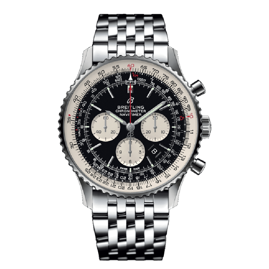 Breitling-Navitimer-B01-Black-Replica-1.png Breitling Navitimer B01 Black Replica - Image 1