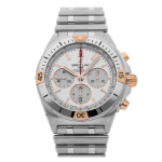 Breitling White Dial Silver Replica