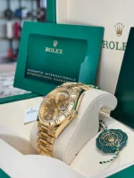 Rolex Day-Date 40 18K Yellow Gold Champagne Dial Men's Watch M228238-0003 - Image 5