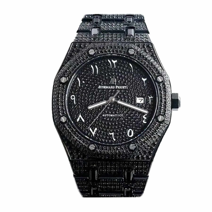 audemars-piguet-royal-black-diamonds-with-arabic-dial-a160m266-replica-1.jpg AP Diamond Watch Replica - Image 1