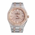 Audemars Piguet Royal Oak Selfwinding 15400SR.OO.1220SR.01 Iced Out Replica