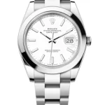 Rolex Datejust 41 Stainless Steel White Dial Men's Watch M126300-0005
