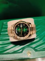 Rolex 2024 Day-Date m128238-0118 Green Dial Yellow Gold Bracelet - Image 8