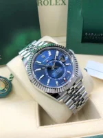 Rolex Sky-Dweller 42mm Black Dial Oyster Bracelet Men's Watch 326939 - Image 6