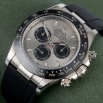 Rolex Daytona White Gold Steel Dial Oysterflex Strap116519ln-0027 Replica - Image 11