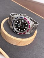 SUBMARINER SILVER BLUE / RED DIAMOND 40MM - Image 2