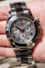 Rolex Cosmograph Daytona White Gold Meteorite Dial Mens Watch 116509 - Image 9