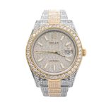 Rolex Datejust 116333 Two Tone Yellow Gold Replica