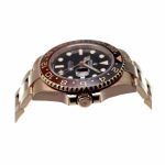 Rolex GMT-Master II 126715CHNR-0001 Rose Gold Automatic Black Dial Oyster Replica - Image 3